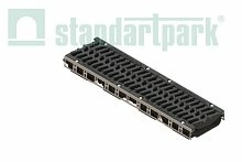 Лоток водоотводный пластиковый PolyMax Drive ЛВ-20.26.20-ПП с РВ "шина" ВЧ кл.Е (к-т) 08540355-М, класс Е600, комплект, Стандартпарк
