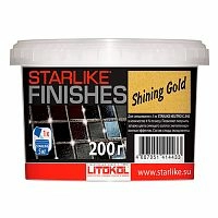 Добавка Litokol SHINING GOLD, ведро, 0,2 кг – ТСК Дипломат