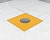 Sika® Sealing Tape S Floor Patch, Манжета напольная гидроизоляционная для изоляции мест вывода коммуникаций и труб, коробка 10 шт