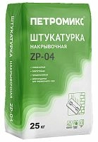 Штукатурка накрывочная ZP-04, 25 кг – ТСК Дипломат