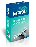 Быстрой ШПГ-финиш, шпаклевка гипсовая финишная, 25 кг