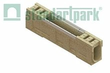Блок монолитный водоотводный полимербетонный CompoMax БМВ-10.16.26-РПУ-ПК-5 709058-К, класс Е600, Стандартпарк