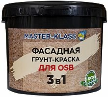Фасадная грунт-краска для OSB 3 в 1, 1 кг