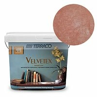 Перламутровая краска Terraco Velvetex VA-160, ведро 5 кг, бархатистый финиш – ТСК Дипломат