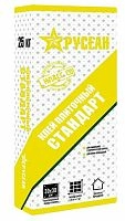 Клей для плитки СТАНДАРТ в мешках, Русеан, 25 кг