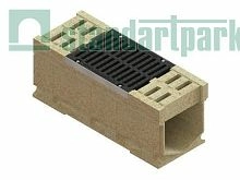 Блок монолитный водоотводный полимербетонный CompoMax БМВ-30.39.41-РПУ-ПК-5 с РВ щель ВЧ кл. Е 0779458-К, класс Е600, Стандартпарк