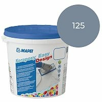 Шовный заполнитель (затирка) KERAPOXY EASY DESIGN №125, Серый замок, Mapei, 2 кг – ТСК Дипломат