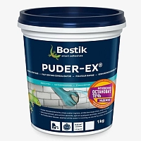 Гидропломба Puder Ex, 1 кг, Смесь быстрозатвердевающая гидроизоляционная, Bostik – ТСК Дипломат