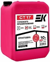 Грунтовка глубокого проникновения СТ17, 10 кг, ЕК Кемикал