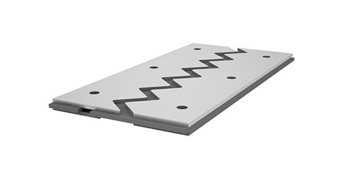 Деформационный шов тип ДВС-11/040 (В=200), Исп.-3: Нержавеющая сталь AISI 430, Аквабарьер