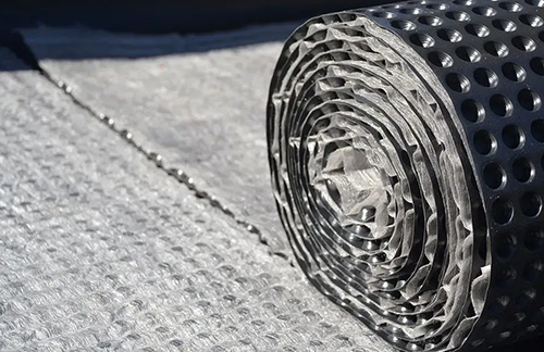 Мембрана профилированная TerraFix GEO 2х20 м, рулон 40 м2