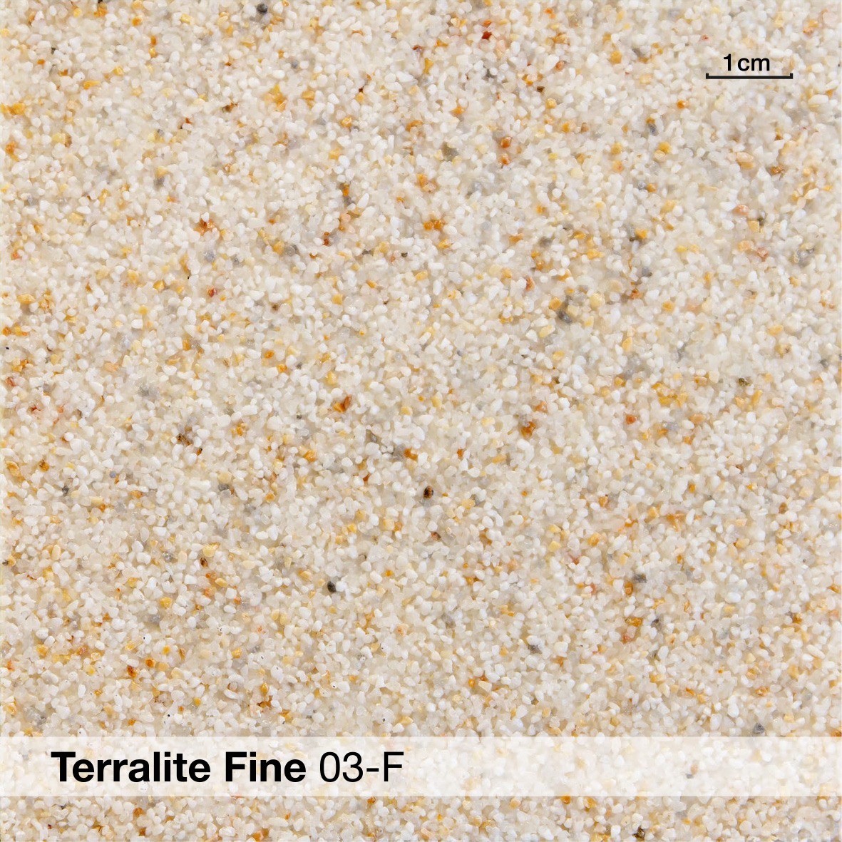 Мелкозернистая акриловая штукатурка Terralite Fine 03-F с мраморной крошкой, ведро 15 кг