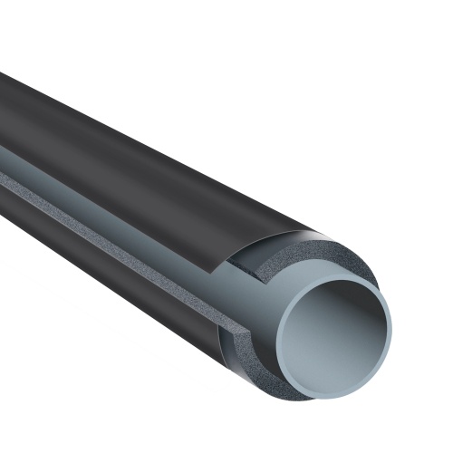 Трубка для теплоизоляции K-Flex ST IC CLAD BK 19х42, толщина 19 мм, длина 1 метр