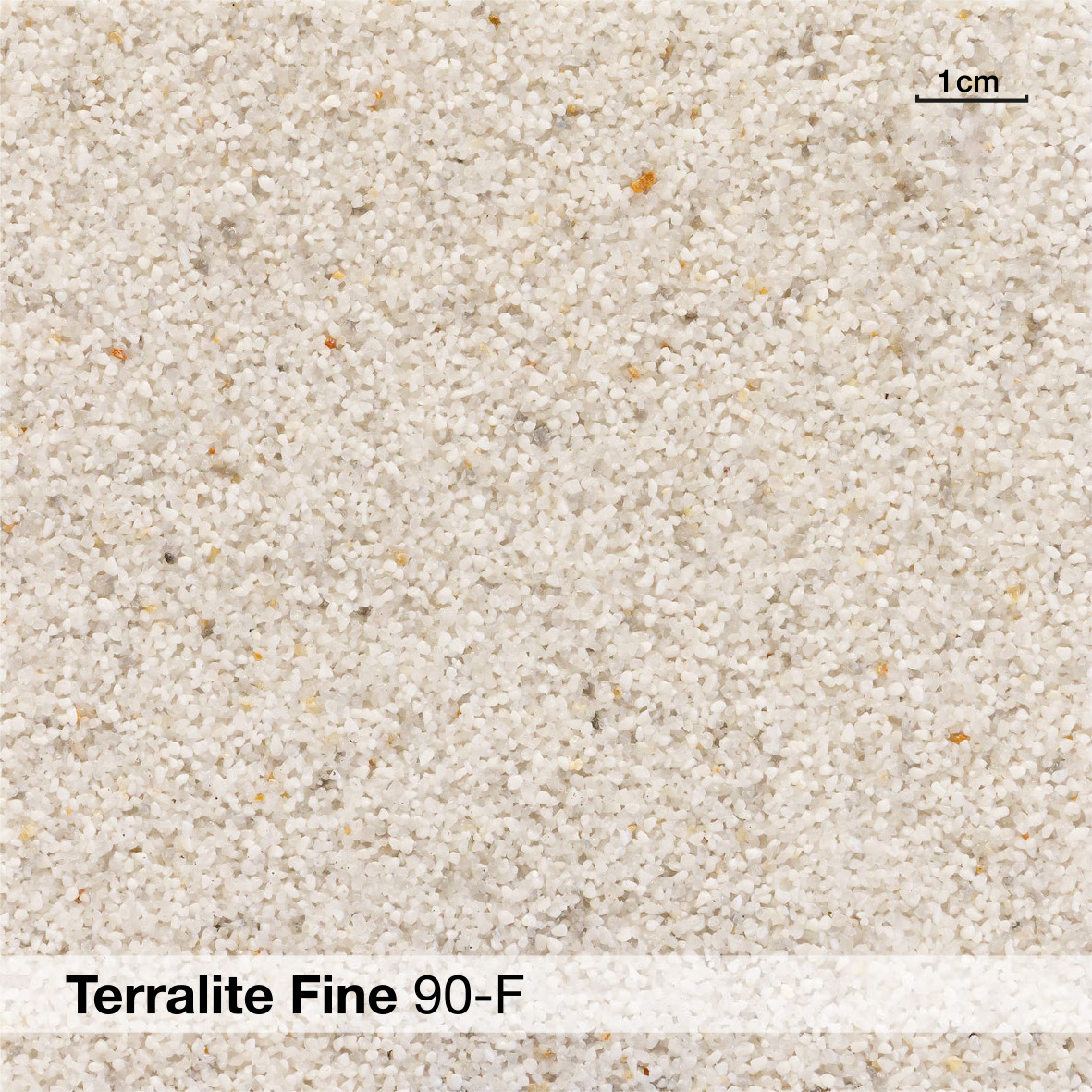 Мелкозернистая акриловая штукатурка Terralite Fine 90-F с мраморной крошкой, ведро 15 кг