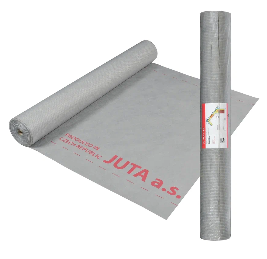 Ютавек МАСТЕР (75 м2) Гидро- ветрозащитная супердиффузионная мембрана фасадная и кровельная