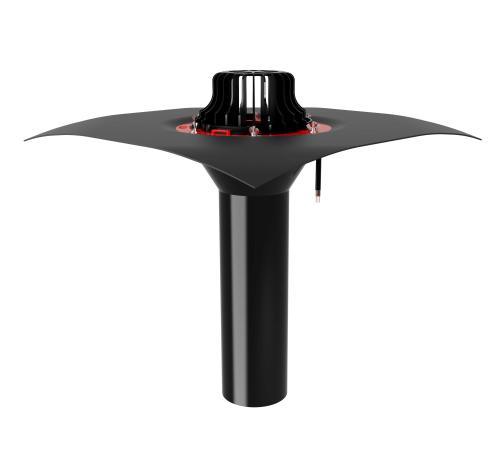 Воронка с битумным фартуком обогреваемая VMO/H 110x450