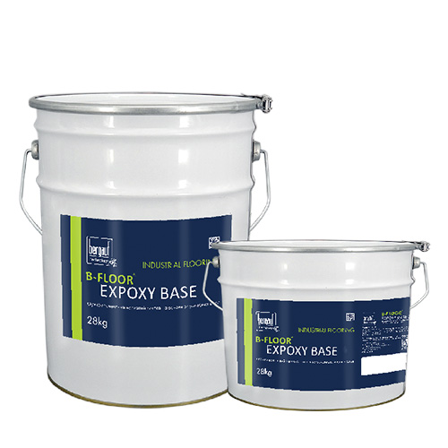 B-Floor Epoxy Base, 28 кг, Двухкомпонентное высоконаполненное эпоксидное покрытие, Bergauf