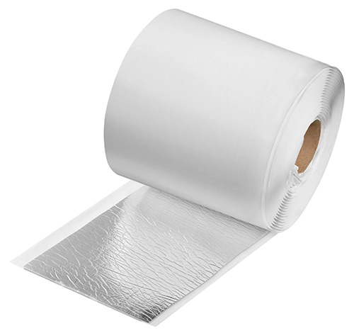 Ленточный герметик Герлен-Д (ф) 120х3,5 мм, 10 м (дублированный изолоном с армированной фольгой)