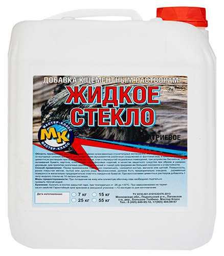 Жидкое стекло натриевое, 25 кг