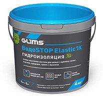GLIMS ВОДОSTOP ELASTIC 1К, эластичная гидроизоляция, 14 кг, ведро – ТСК Дипломат