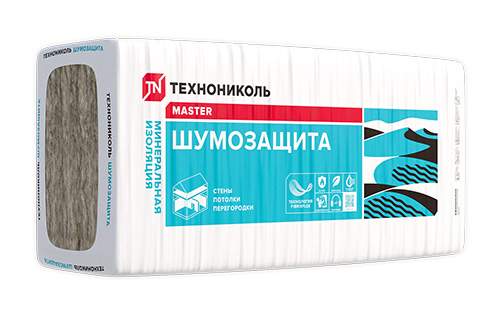 ТЕХНОНИКОЛЬ 36 PN, Шумозащита, (1200х610х100 мм), 0,366 м3, стекловолокно, 5 шт. в упаковке
