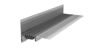 Накладной декоративный деформационный шов ДШС-0-УГЛ/250