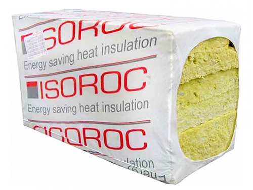 Негорючие гидрофобизированные плиты ISOROC ИЗОВЕНТ-Н, 1000х600х60 мм – ТСК Дипломат