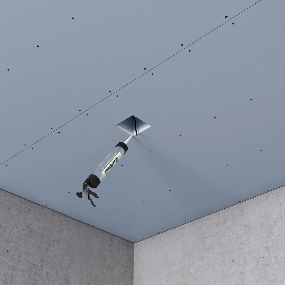 Звукоизоляционный короб для светильников SoundGuard L-BOX (150х150х100)(шт)