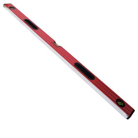 Уровень алюминиевый красный с двумя ручками 1000 мм, 3 глазка – ТСК Дипломат