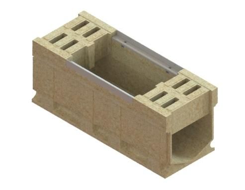 Блок монолитный водоотводный полимербетонный CompoMax БМВ-30.39.41-РПУ-ПК-6 кл. F 779468-К, класс F900, Стандартпарк