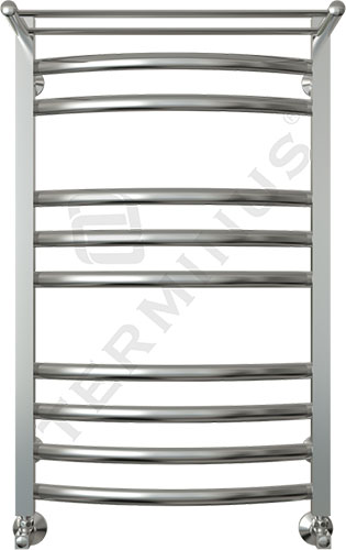 Полотенцесушитель водяной Енисей+ с полкой П10 530х840х500 из нержавеющей стали