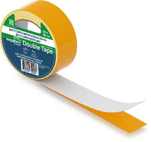 Megaflex Double tape (25 м) Паро- влагоизоляционный скотч