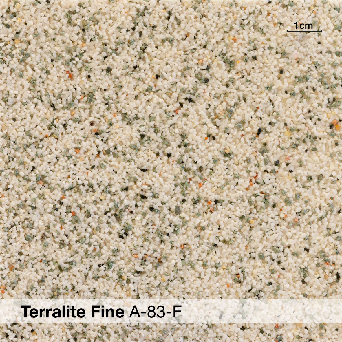 Мелкозернистая акриловая штукатурка Terralite Fine A-83-F с мраморной крошкой, ведро 15 кг