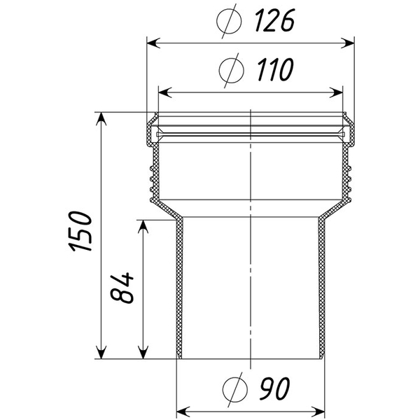 Переход ТП-90/110