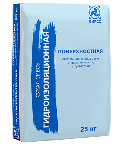 Смесь сухая гидроизоляционная 58 БИРСС, 25 кг