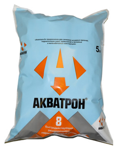 Гидроизоляционный состав АКВАТРОН-8, мешок 5 кг
