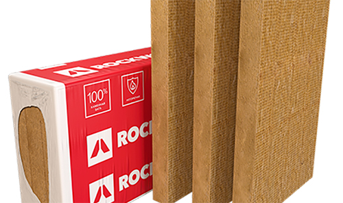 Минеральная вата ROCKWOOL Руф Баттс Н Оптима (1000x600x50) 6 шт (3,6 м2, 0,18 м3) в упаковке – ТСК Дипломат