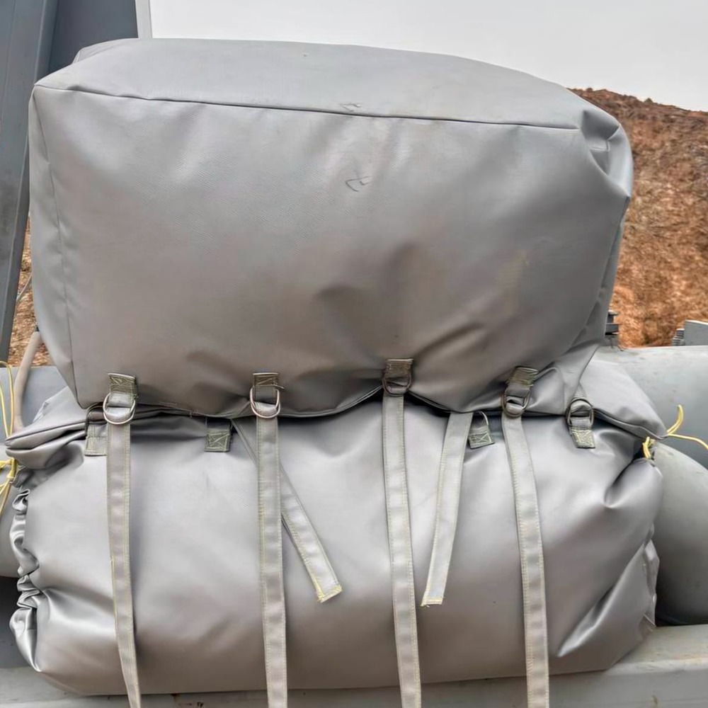 Вибро-, звуко-, изоляционный чехол БАРКЛАЙН БаркИзол 1500 мм  (шумоизоляция труб д.80-110 мм)