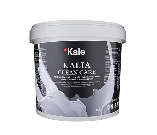 Шелковистая матовая интерьерная краска на водной основе 5158 Kalia Clean Care базы A, B, C, D/D, 7,5 л., Kalekim