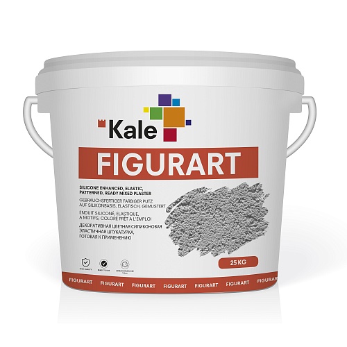 Декоративная цветная силиконовая эластичная штукатурка 5031 Figurart, 25 кг, Kalekim
