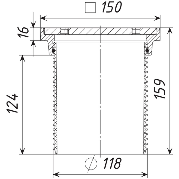 Надставной элемент ТП-310G.P