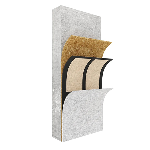 Звукоизоляционная панель Teplofom+ с песком (125x600x26 мм), 1 шт.