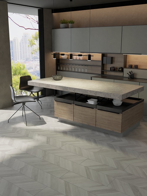 Ламинат Egger Large   Pro 2023+  EPL 243 Дуб Кестинкорт пепел