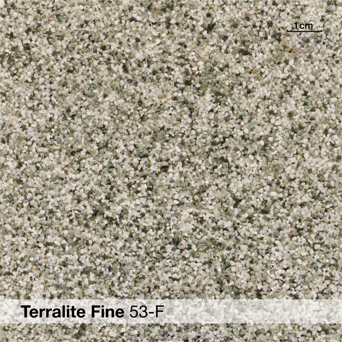 Мелкозернистая акриловая штукатурка Terralite Fine 53-F с мраморной крошкой, ведро 15 кг