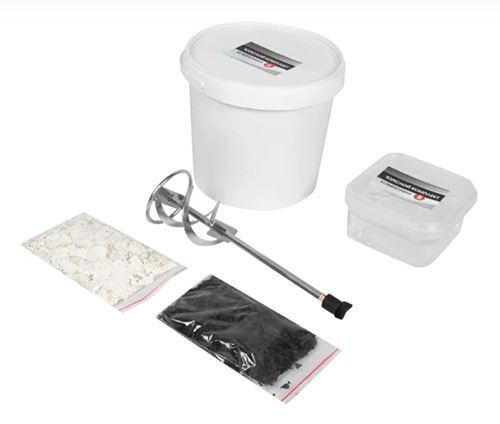 Эпоксидное покрытие для бетонного пола на водной основе Топслой Комплект бежевый, 2.7 кг