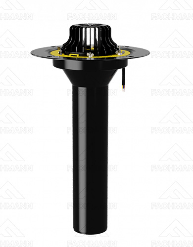 Воронка с обжимным фланцем обогреваемая VMO 110x720