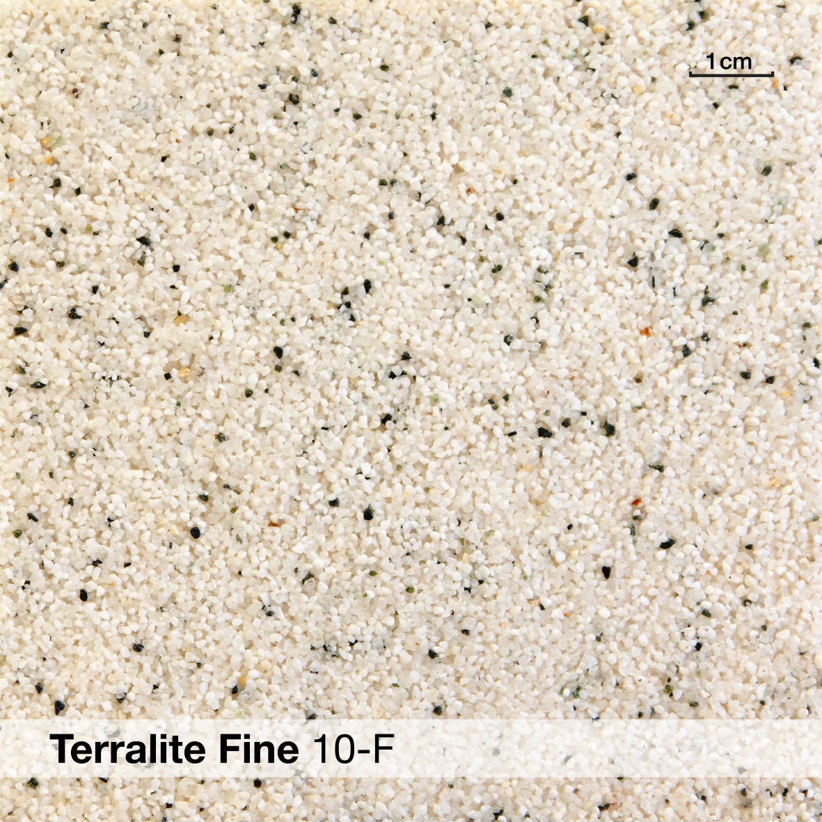 Мелкозернистая акриловая штукатурка Terralite Fine 10-F с мраморной крошкой, ведро 15 кг