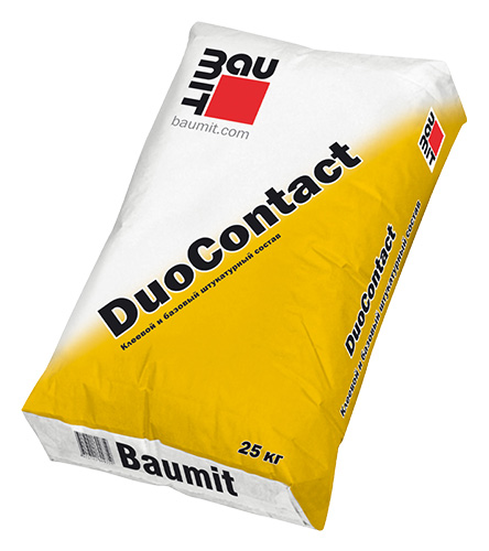 Клеевой состав для приклеивания утеплителя Baumit DuoContact, 25 кг