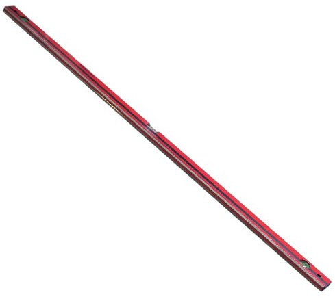 Уровень алюминиевый красный с линейкой 1500 мм, 3 глазка – ТСК Дипломат