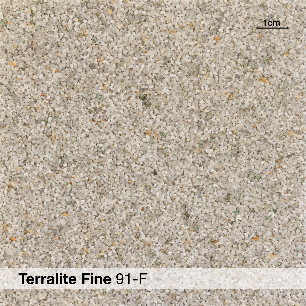 Мелкозернистая акриловая штукатурка Terralite Fine 91-F с мраморной крошкой, ведро 15 кг